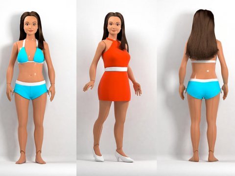 Η καμπυλωτή κούκλα Lammily ρίχνει στην ανορεξική Barbie σκαμπίλι. Επιτέλους.