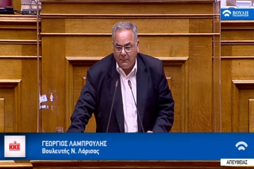 Θέλουμε κι άλλους βουλευτές σαν τον Γιώργο Λαμπρούλη