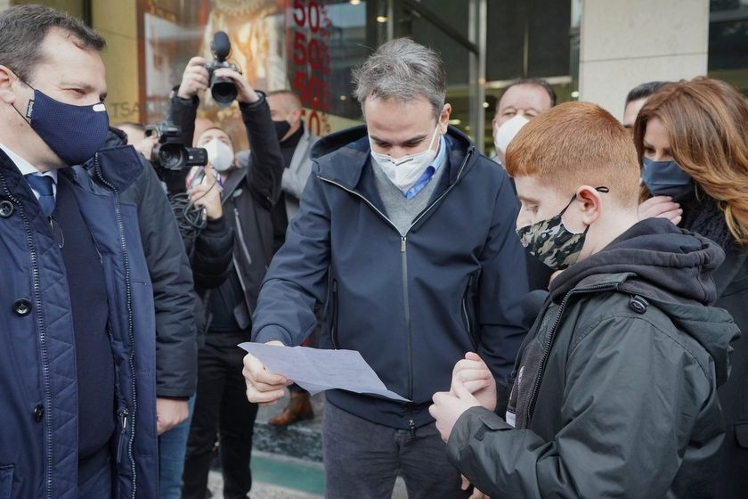 Ένας 12χρονος έδειξε στον πρωθυπουργό τί σημαίνει διεκδίκηση